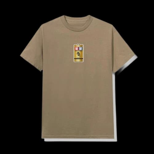 Anti Social Social Club Straight To Voicemail T-shirt Sand