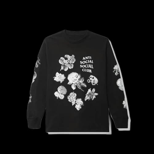 Anti Social Social Club Strange Arrangements Longsleeve Tee Black