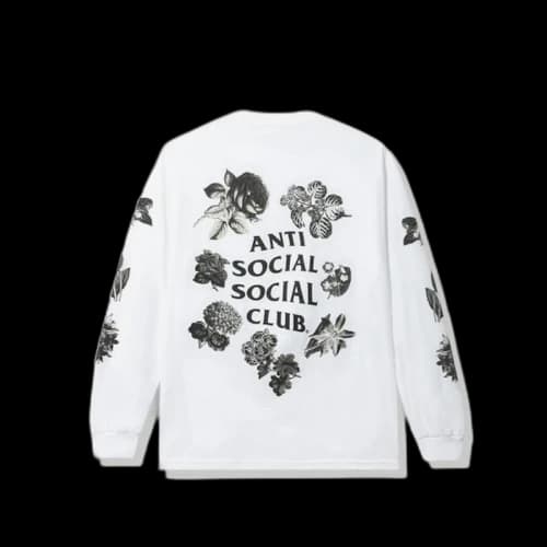 Anti Social Social Club Strange Arrangements Longsleeve Tee White