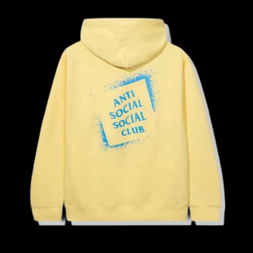 Anti Social Social Club Toy Hoodie Yellow