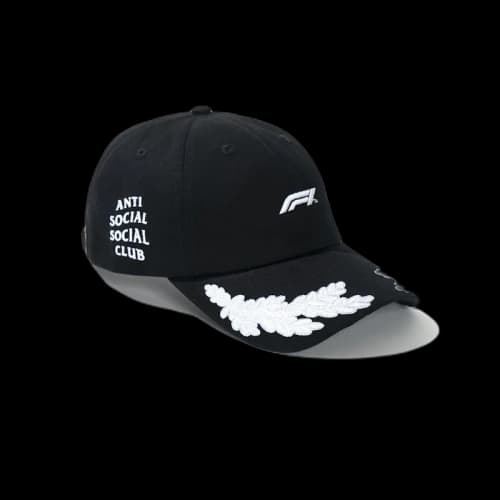 Anti Social Social Club UNDFTD X F1 Cap Black