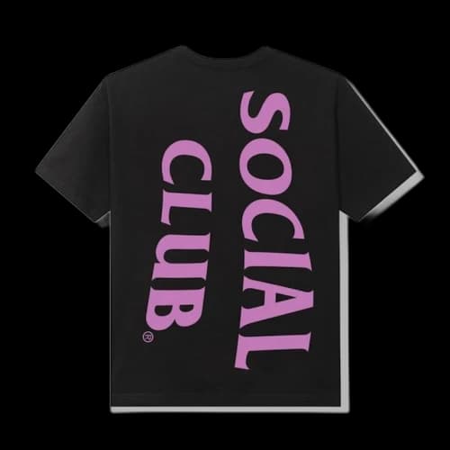 Anti Social Social Club Vertical Horizon T-shirt Black