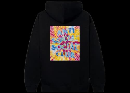 Anti Social Social Club What A Trip No Vacation Hoodie Black