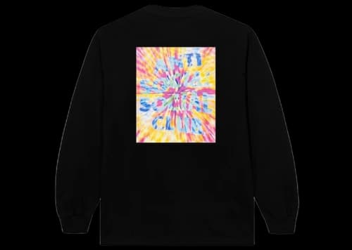 Anti Social Social Club What A Trip No Vacation Longsleeve Tee Black