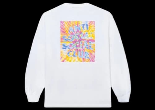 Anti Social Social Club What A Trip No Vacation Longsleeve Tee White