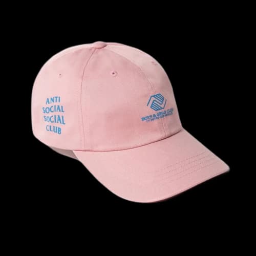 Anti Social Social Club x BGCMLA Cap Pink