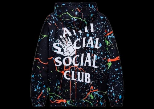 Anti Social Social Club x Body Glove Liquid Hoodie Black