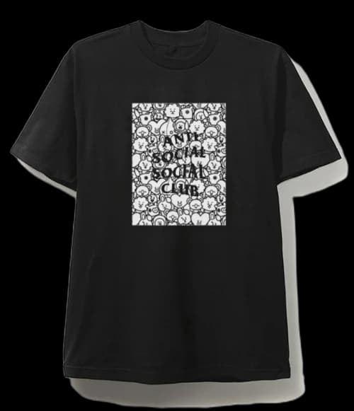 Anti Social Social Club x BT21 What You Need Tee (FW19) Black