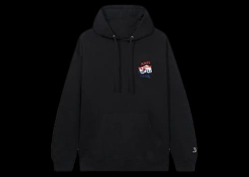 Anti Social Social Club x Case Study Flag Hoodie Black