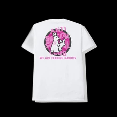 Anti Social Social Club x FR2 Intercontinental T-shirt White