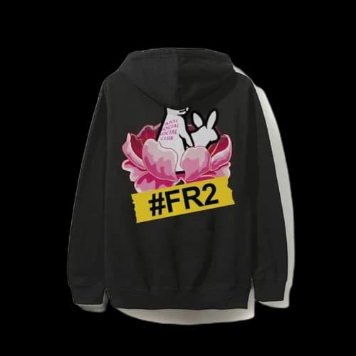 Anti Social Social Club x FR2 Lapin Hoodie Black