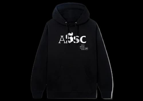 Anti Social Social Club x Fragment Type A Hoodie (FW22) Black