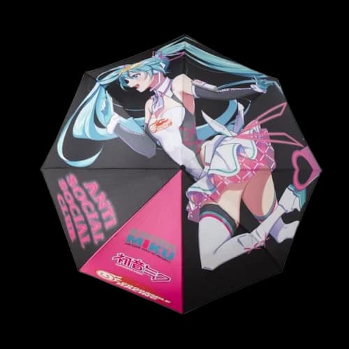Anti Social Social Club x Good Smile Racing Hatsune Miku Umbrella Black/Multi