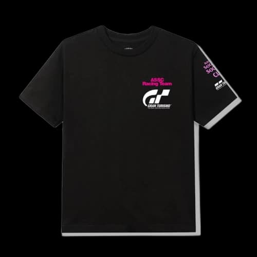 Anti Social Social Club x Gran Turismo Logo T-shirt Black