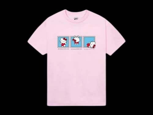 Anti Social Social Club x Hello Kitty Feel The Same Tee Light Pink