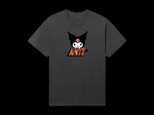 Anti Social Social Club x Hello Kitty Kuromi Tee Charcoal