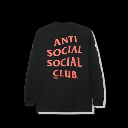 Anti Social Social Club x Hello Kitty Long Sleeve Tee (FW19) Black