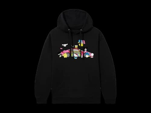 Anti Social Social Club x Hello Kitty Racing Hoodie Black