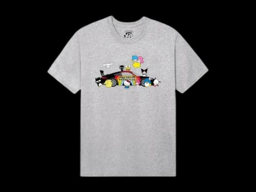 Anti Social Social Club x Hello Kitty Racing Tee Ash Heather