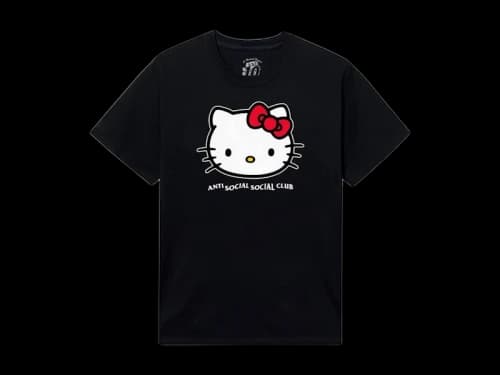 Anti Social Social Club x Hello Kitty Weird Tee Black