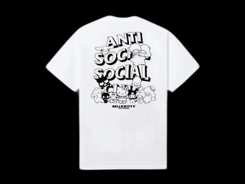 Anti Social Social Club x Hello Kitty Weird Tee White
