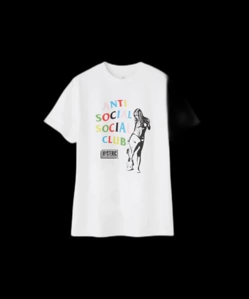 Anti Social Social Club x Hysteric Glamour T-Shirt White