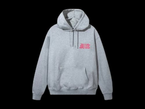 Anti Social Social Club x Jinro Four Glasses Of Soju Hoodie Grey/Red
