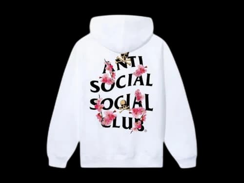 Anti Social Social Club x Mastermind Mmotch Hoodie White