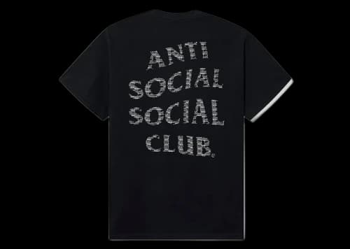 Anti Social Social Club x Neighborhood Crossbone Tee Black