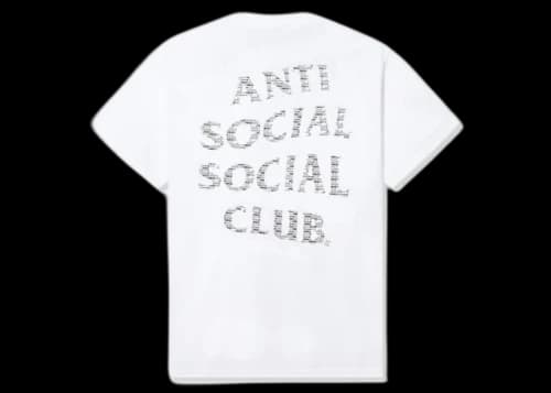 Anti Social Social Club x Neighborhood Crossbone Tee White