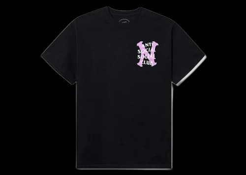 Anti Social Social Club x Neighborhood N Tee Tee Black
