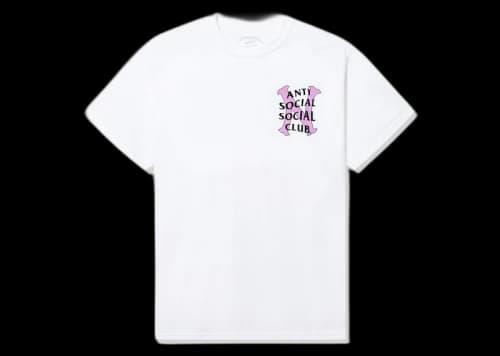 Anti Social Social Club x Neighborhood N Tee Tee White