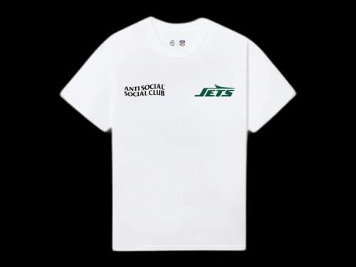 Anti Social Social Club x New York Jets Team Tee White