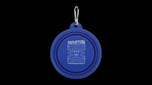 Anti Social Social Club x Pac-Man Maze Collapsible Bowl Blue