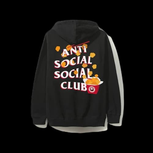 Anti Social Social Club x Panda Express Black Hoodie Black