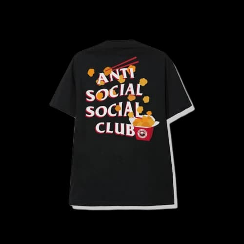 Anti Social Social Club x Panda Express Black Tee Black
