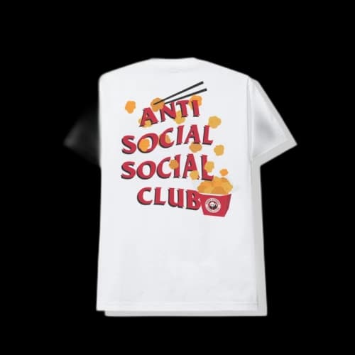 Anti Social Social Club x Panda Express White Tee White