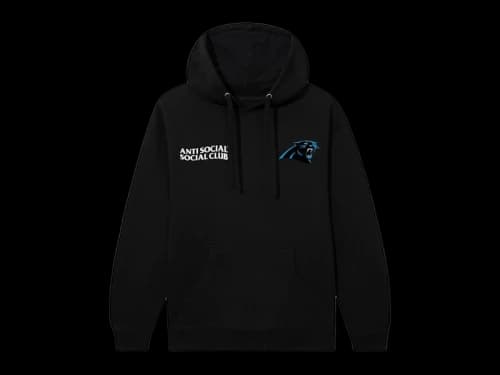Anti Social Social Club x Panthers Team Hoodie Black