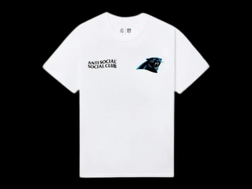 Anti Social Social Club x Panthers Team Tee White