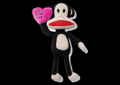 Anti Social Social Club x Paul Frank Julius Love Plush Love