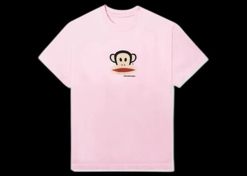 Anti Social Social Club x Paul Frank Youth Logo Tee Pink