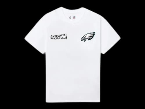 Anti Social Social Club x Philadelphia Eagles Team Tee White