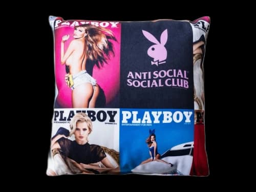 Anti Social Social Club x Playboy Of The Year Pillow Multi