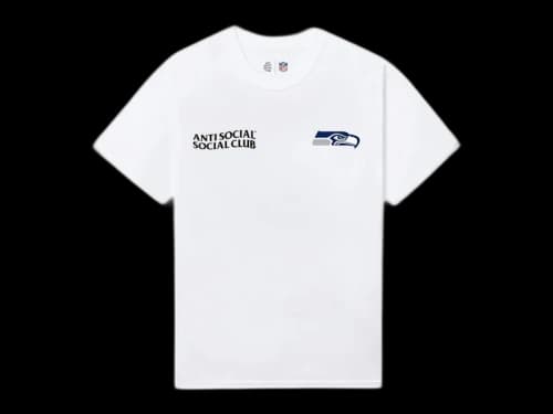 Anti Social Social Club x Seattle Seahawks Impact Tee White