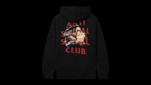 Anti Social Social Club x Shinobi Art Of Vengeance Hoodie Black
