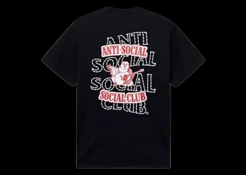 Anti Social Social Club x True Religion Anti-Truth Premium Heavyweight Tee Black