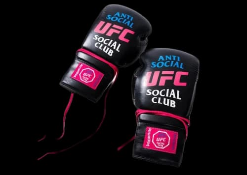 Anti Social Social Club x UFC Dyaco Boxing Gloves Black