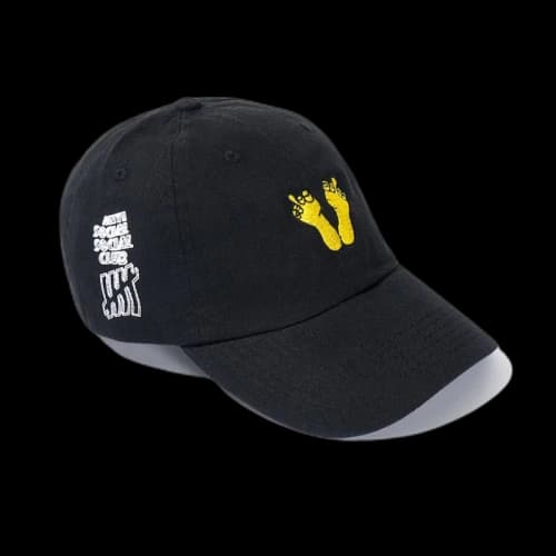 Anti Social Social Club x Undefeated Cap Black