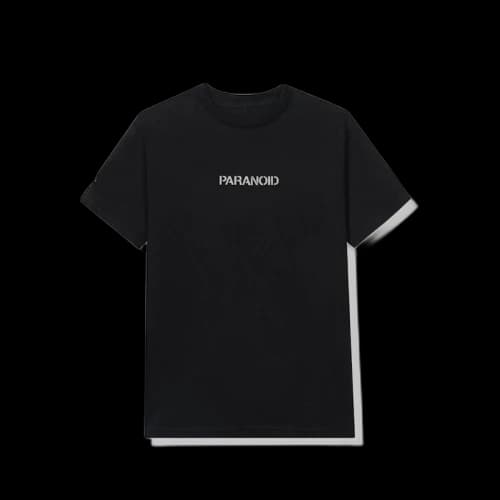 Anti Social Social Club x Undefeated Paranoid T-shirt Black