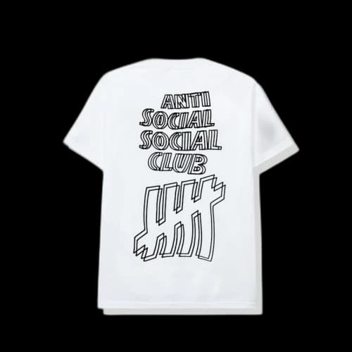 Anti Social Social Club x Undefeated Tee White